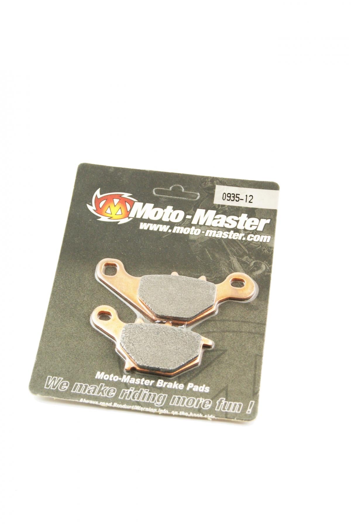BRAKE PADS SINTERED RACING, MOTO-MASTER 093512, 39-230