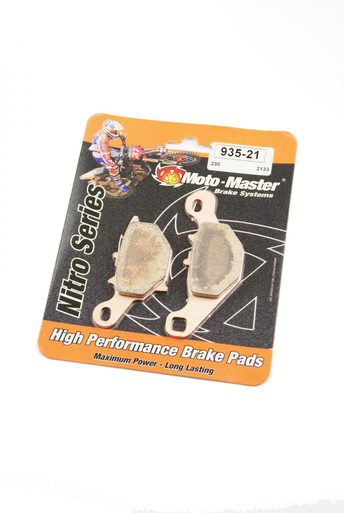 BRAKE PADS SINTERED NITRO, MOTO-MASTER 093521, 39-230