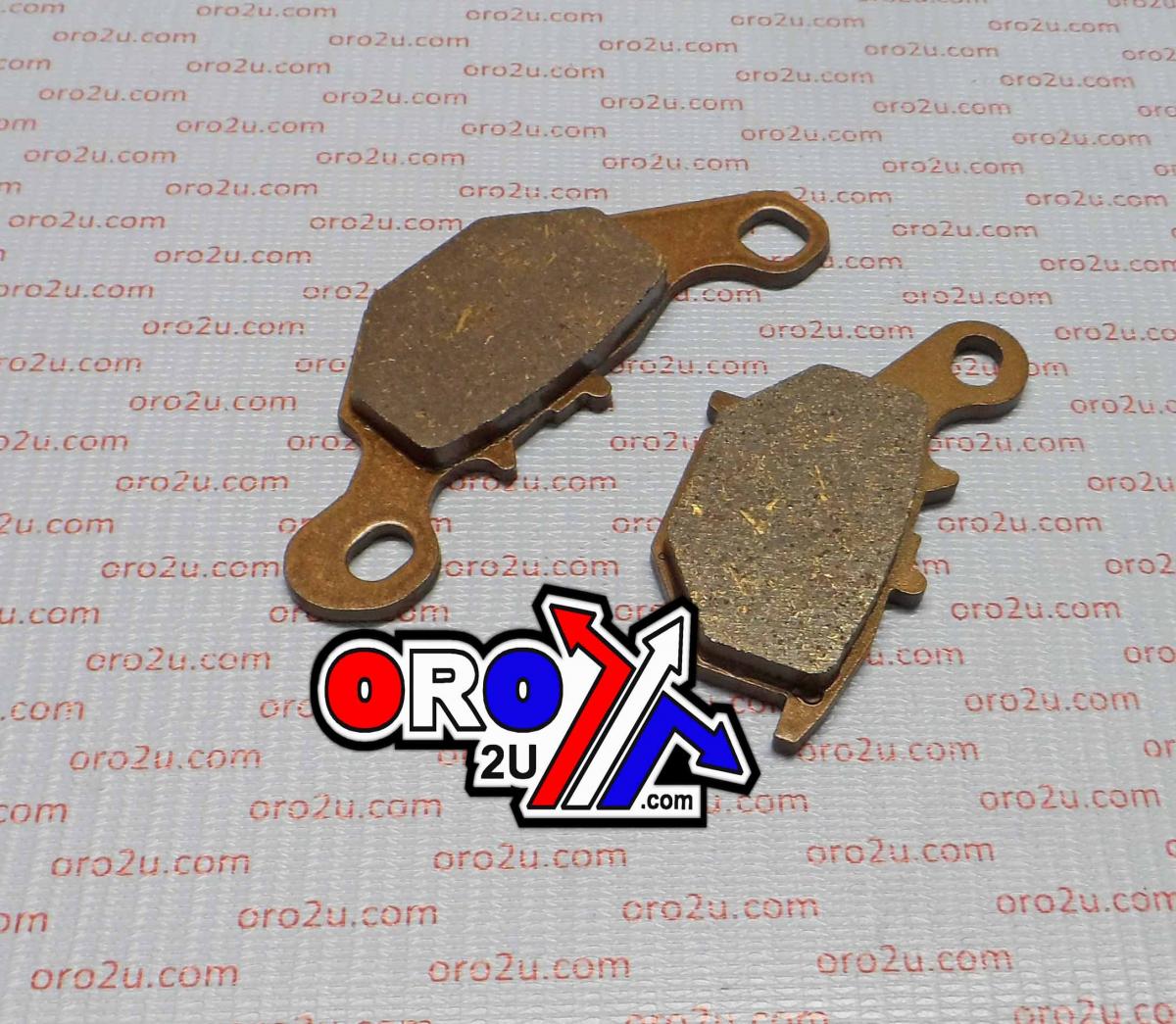 BRAKE PADS DISC SEMI METALLIC, KYOTO S2009 BLACK