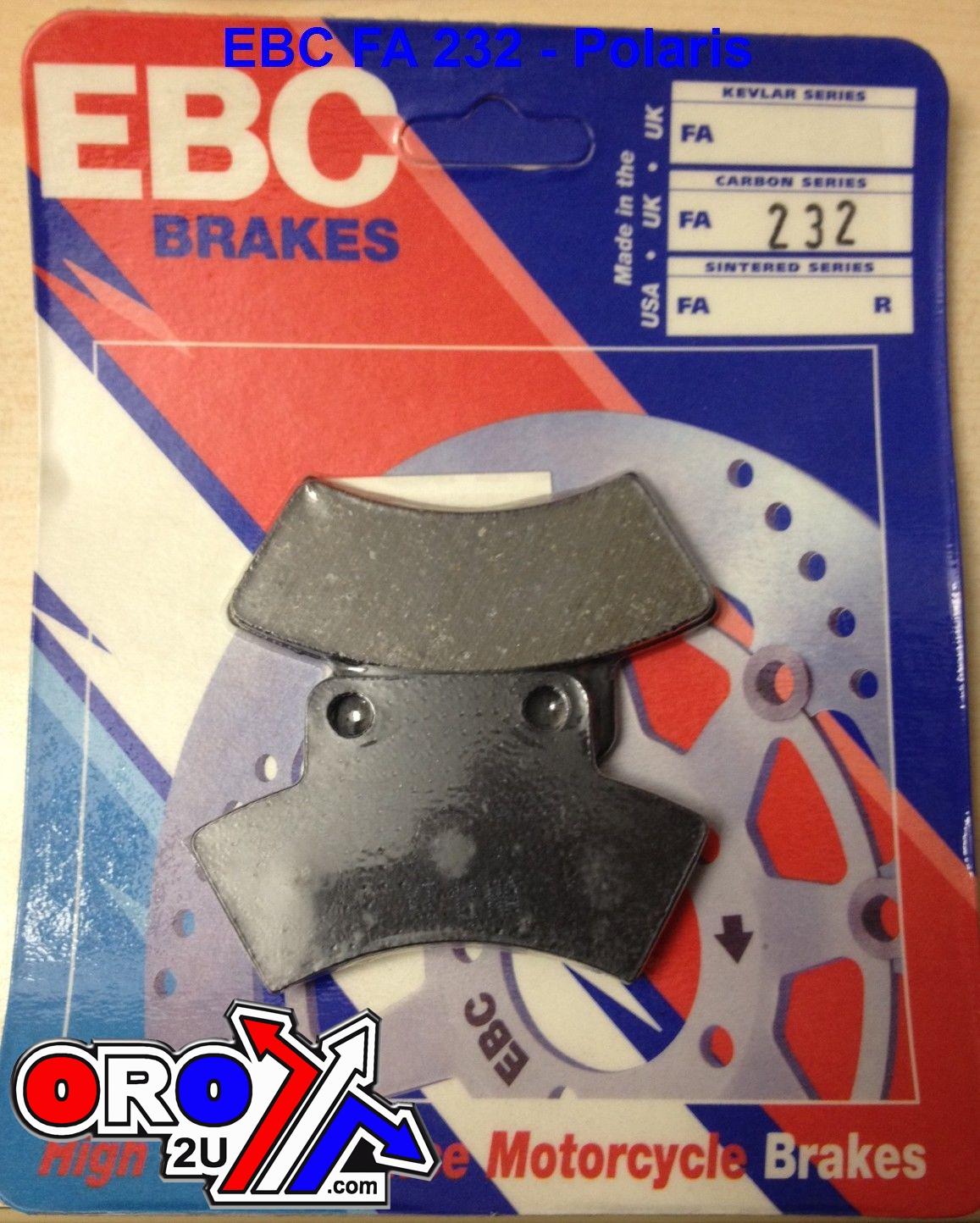 BRAKE PADS FA232 EBC FA232TT