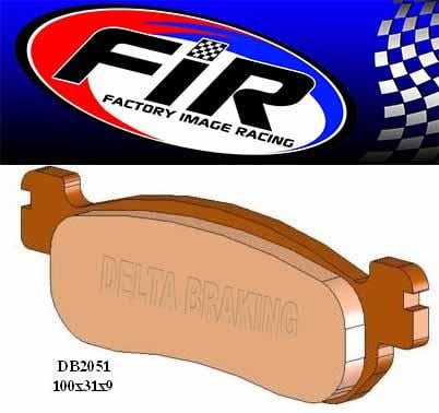 BRAKE PADS SINTERED METAL N4 DB2051.RD-ER