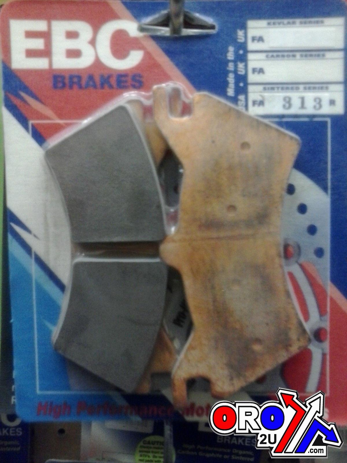 BRAKE PADS SINTERED METAL GOLD, FA313R EBC