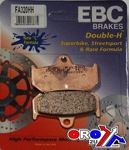 BRAKE PADS SINTERED METAL, EBC FA320HH