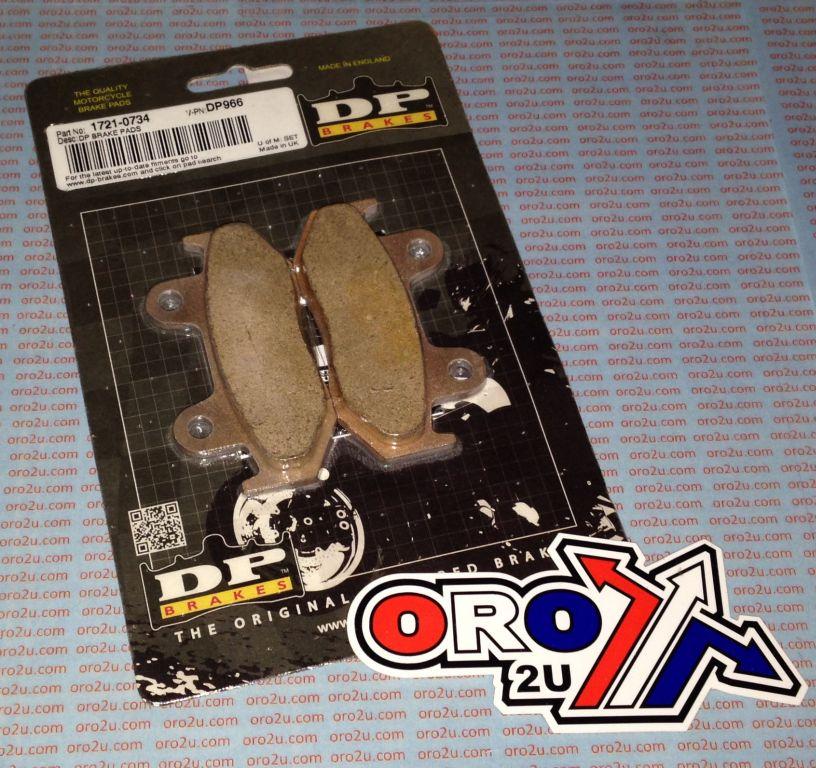 BRAKE PADS DP BRAKES HARD, DP966 Premium Sintered
