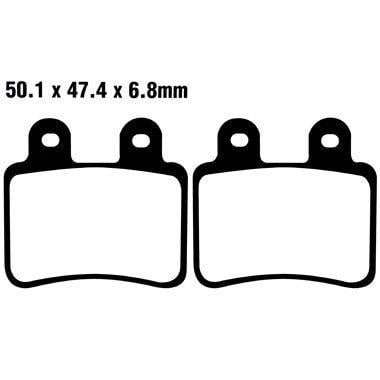 BRAKE PADS SINTERED METAL EBC, EBC FA350HH, 39-350