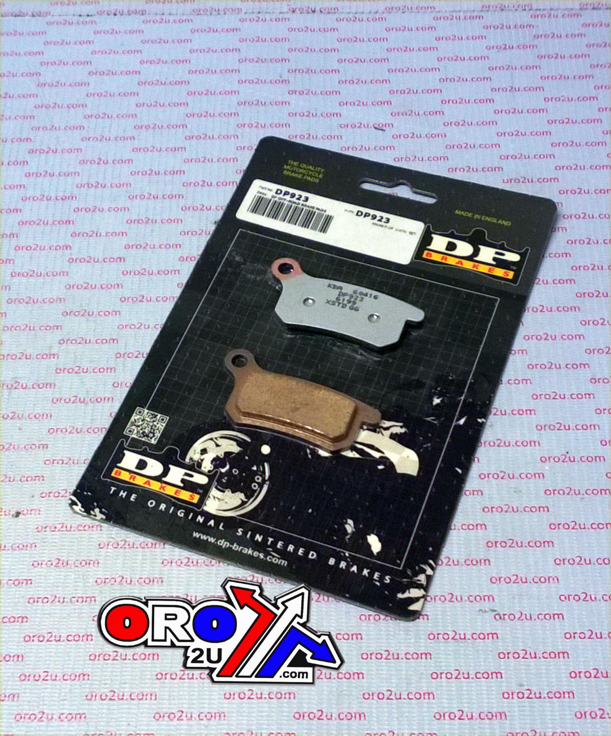 BRAKE PADS SINTERED DP BRAKES, DP923 Premium