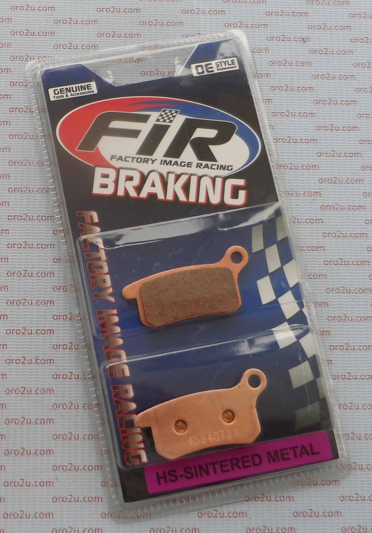 BRAKE PADS SINTERED METAL HS, MX-N HIGH FRICTION