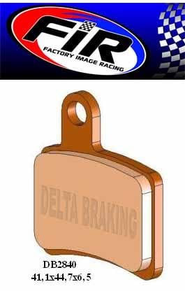BRAKE PADS SINTERED METAL HS, MX-N HIGH FRICTION, DB2840-N