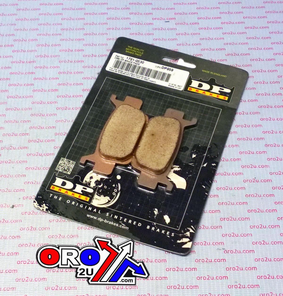 BRAKE PADS DP BRAKES HARD, DP959 Premium Sintered Dunlopad DP, 39-410