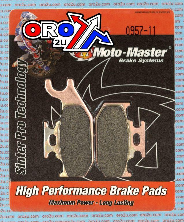 BRAKE PADS STD MOTO-MASTER, SEMI-METALLIC STD 095711 LH