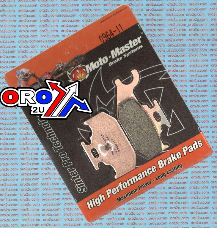 BRAKE PADS MOTO-MASTER, SEMI-METALLIC STD 096411
