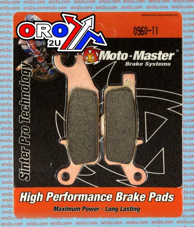 BRAKE PADS MOTO-MASTER, SEMI-METALLIC STD 096011