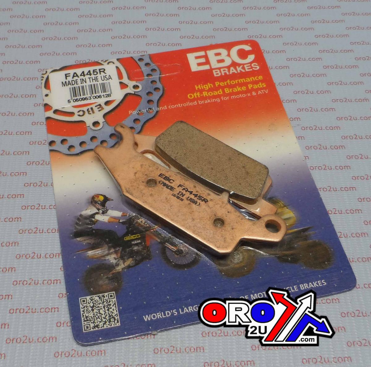 BRAKE PADS SINTERED METAL, EBC FA445R