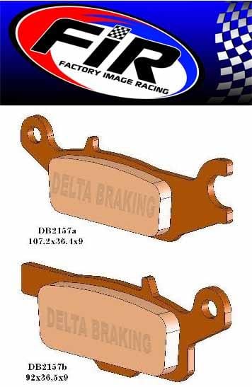 BRAKE PADS SINTERED METAL HD, QD-D EXTREME, DB2157 QD-D, BP227DDDD