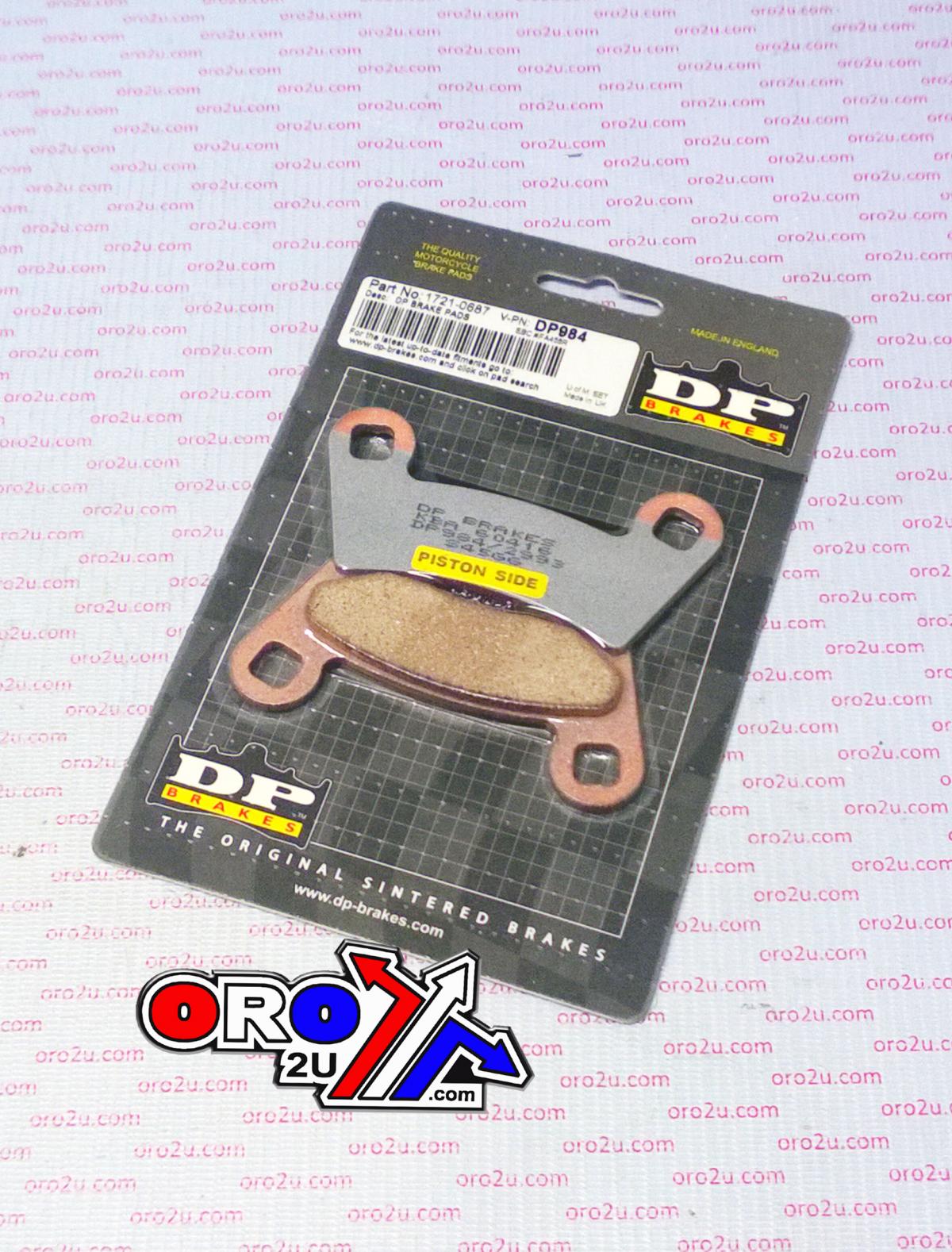 BRAKE PADS DP BRAKES HARD, DP984 Premium Sintered, 39-456