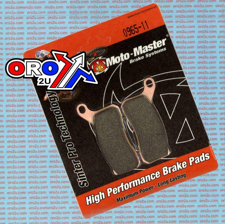 BRAKE PADS STD MOTO-MASTER, SEMI-METALLIC STD 096511