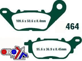 BRAKE PADS STD KEVLAR ORGANIC, EBC FA464 YAMAHA
