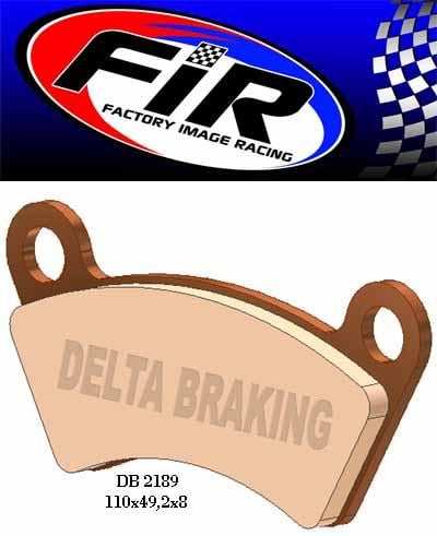 BRAKE PADS SINTERED METAL HD, QD-D EXTREME, DB2189 QD-D, BP256DDDD