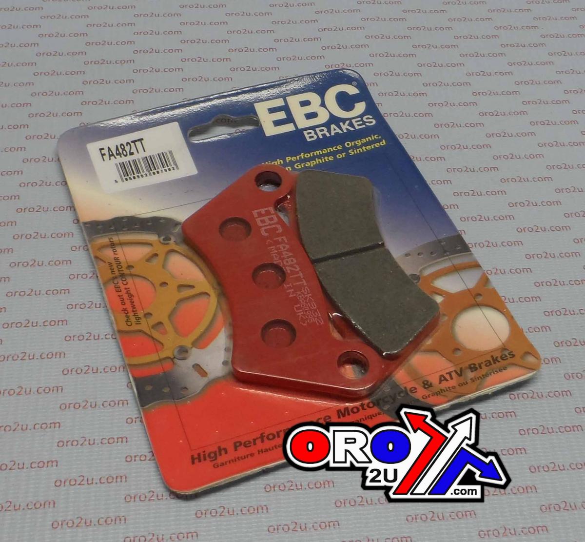 BRAKE PADS SEMI EBC FA482TT