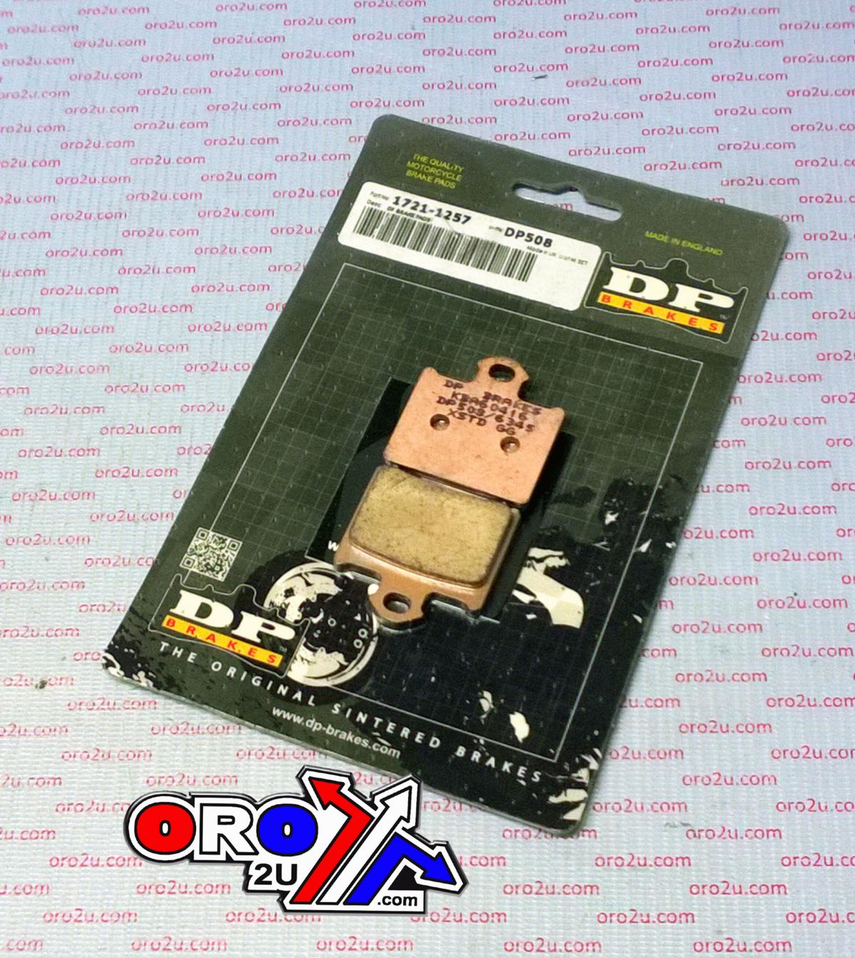 BRAKE PADS SINTERED DP BRAKES, DP508 Premium