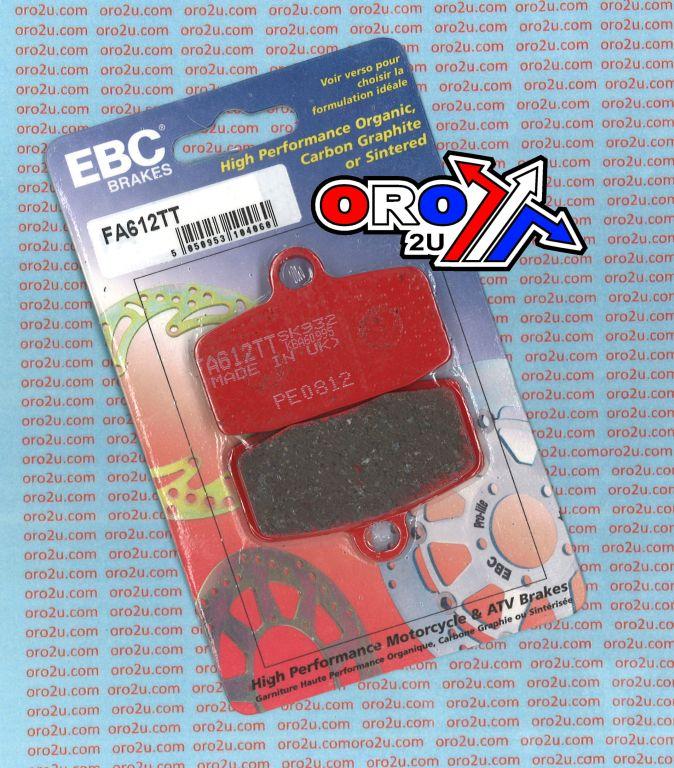 BRAKE PADS STD EBC FA612TT