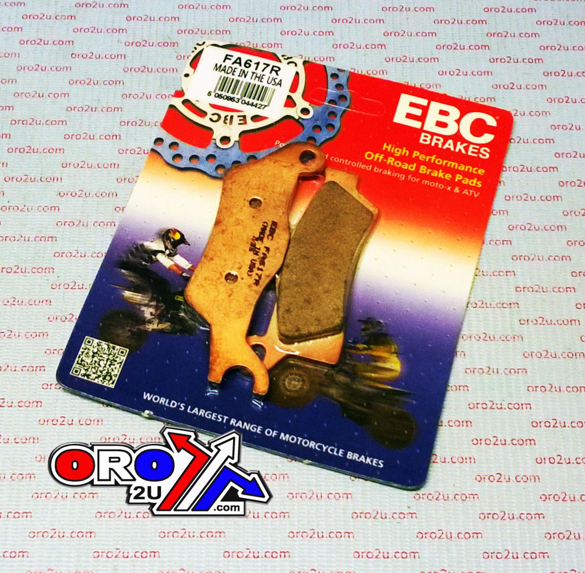 BRAKE PADS SINTERED EBC FA617R