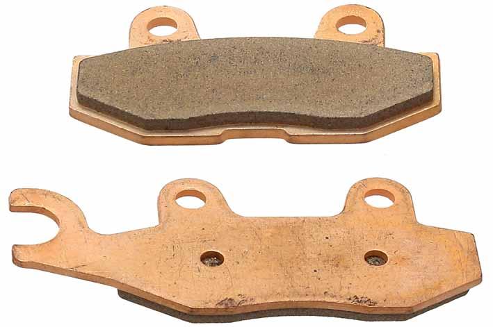 BRAKE PADS SINTERED METAL HD REAR LEFT, MX-D EXTREME 1XD-25805-00-00 [FA674]