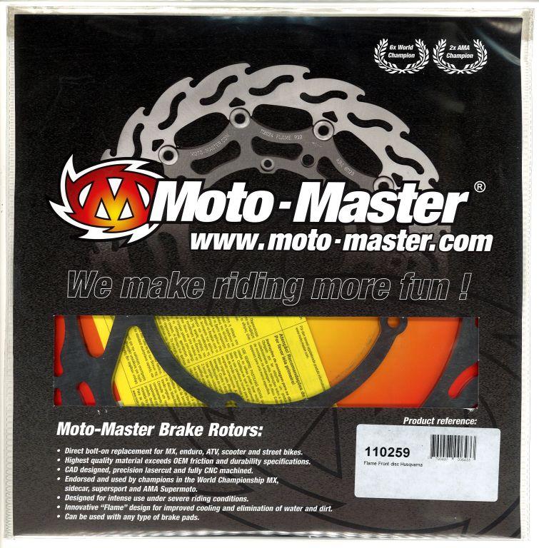 DISC BRAKE FRONT HUSQVARNA, MOTO-MASTER 110259 FLAME
