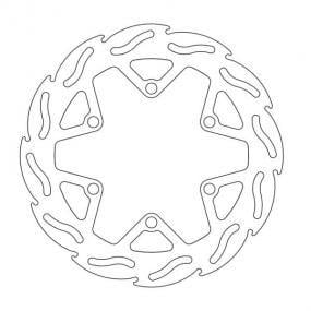 DISC BRAKE FRONT KX80 85 FLAME, MOTO-MASTER 110238