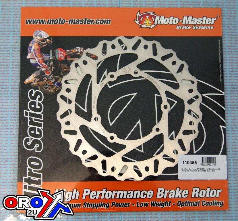 DISC BRAKE FRONT CR CRF ROUND, MOTO-MASTER 110355 HONDA