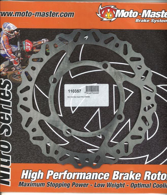 DISC BRAKE FRONT RMZ NITRO, MOTO-MASTER 110357