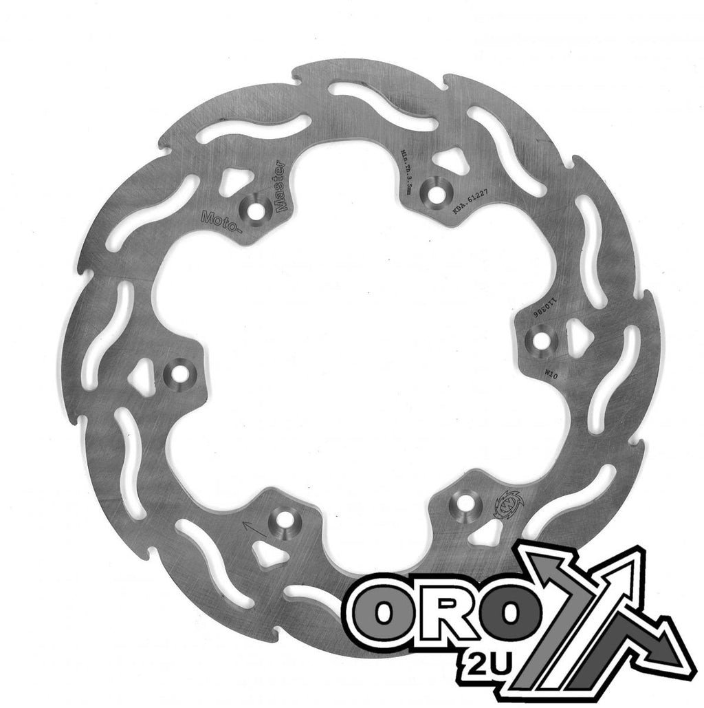 DISC BRAKE REAR YZ WR FLAME, MOTO-MASTER 110386 DT125