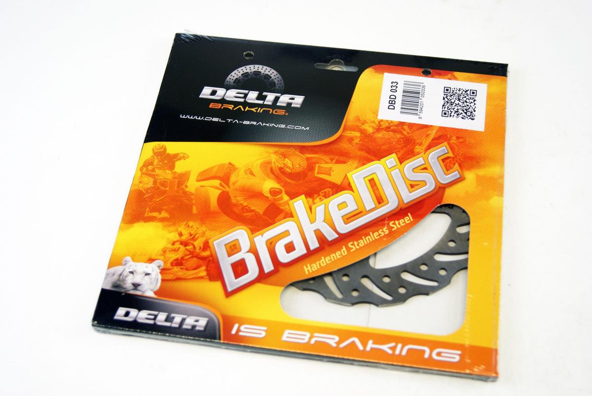 DISC BRAKE FRONT / REAR KX65, DELTA BRAKING DBD007