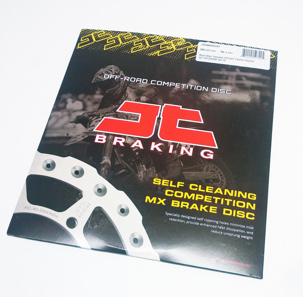 DISC BRAKE REAR YZ YZF JT, JTD4062SC01 YAMAHA WRF, SELF-CLEANING HOLES
