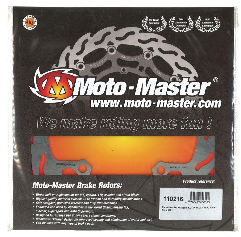 DISC BRAKE REAR KX KXF FLAME, MOTO-MASTER 110216