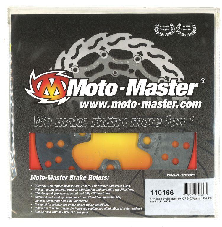 DISC BRAKE FRONT YFM YFZ, MOTO-MASTER 110166 ROUND