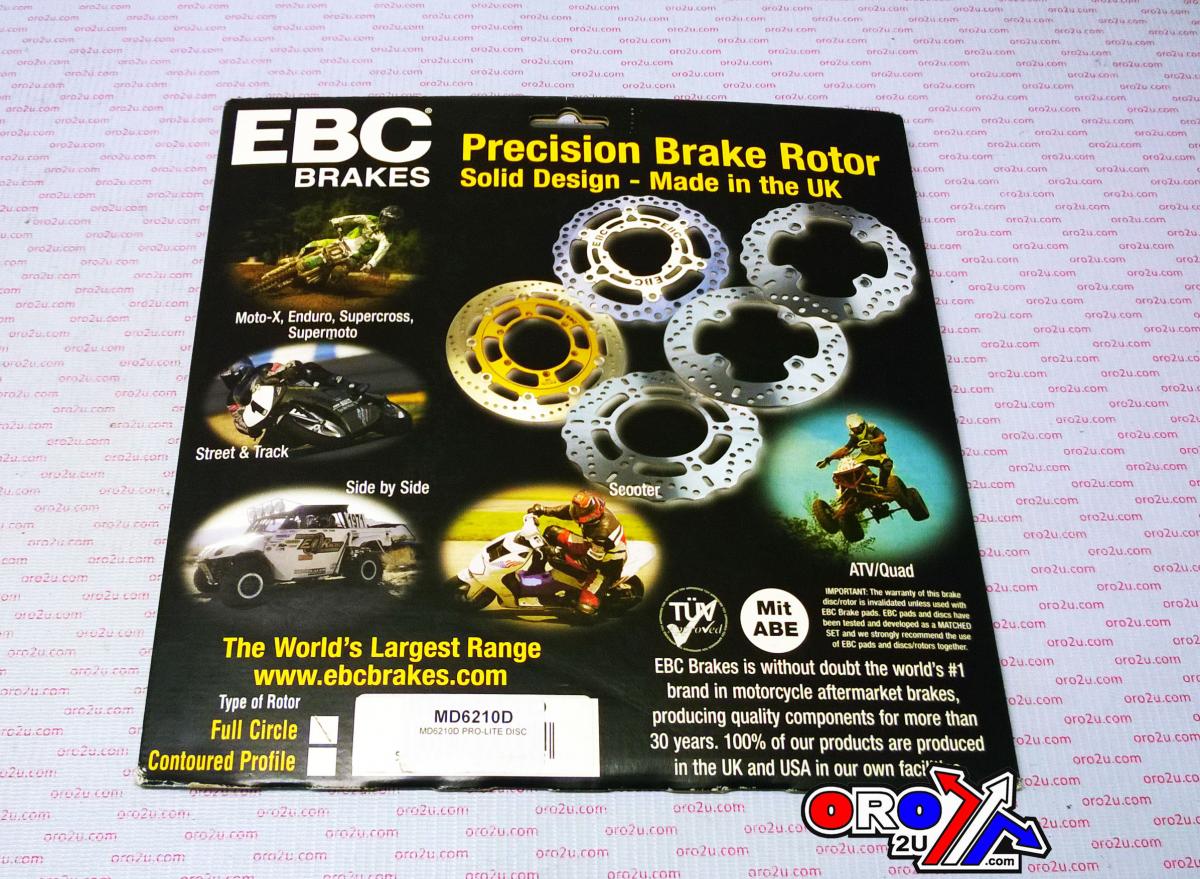 DISC BRAKE FRONT EBC MD6210D