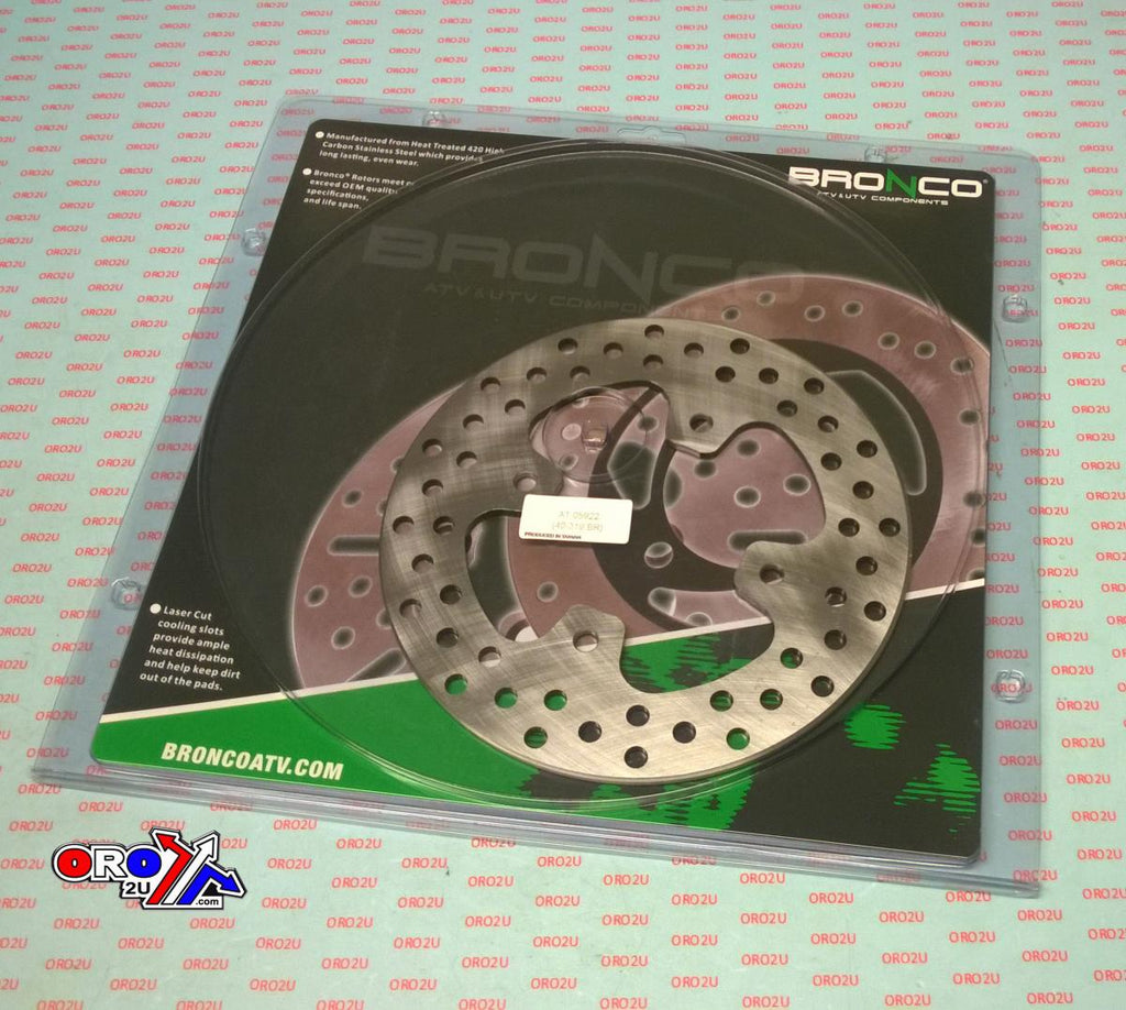 DISC BRAKE ROTOR REAR POLARIS, BRONCO AT-05922, MD6218D, 198057, 5246155