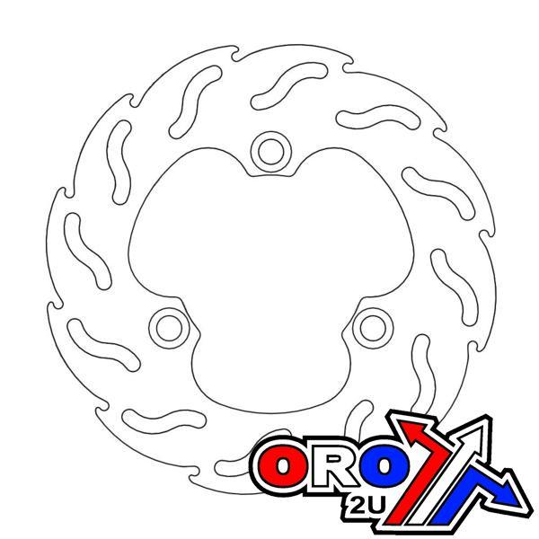 DISC BRAKE REAR LTR450 06-07, 69211-45G00 110304 MOTO-MASTER
