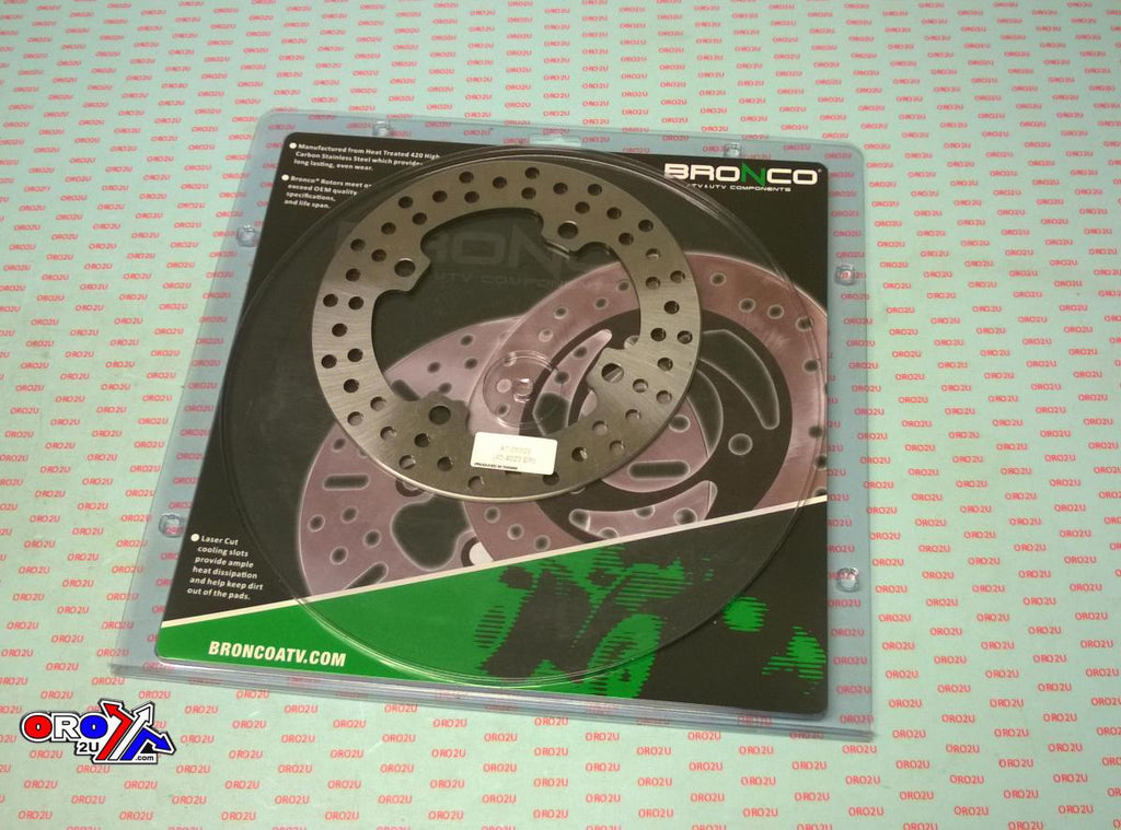 DISC BRAKE ROTOR REAR POLARIS, BRONCO AT-05929, MD6273D, 5248213