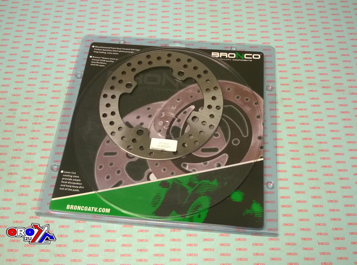 DISC BRAKE ROTOR REAR POLARIS, BRONCO AT-05929, MD6273D, 5248213