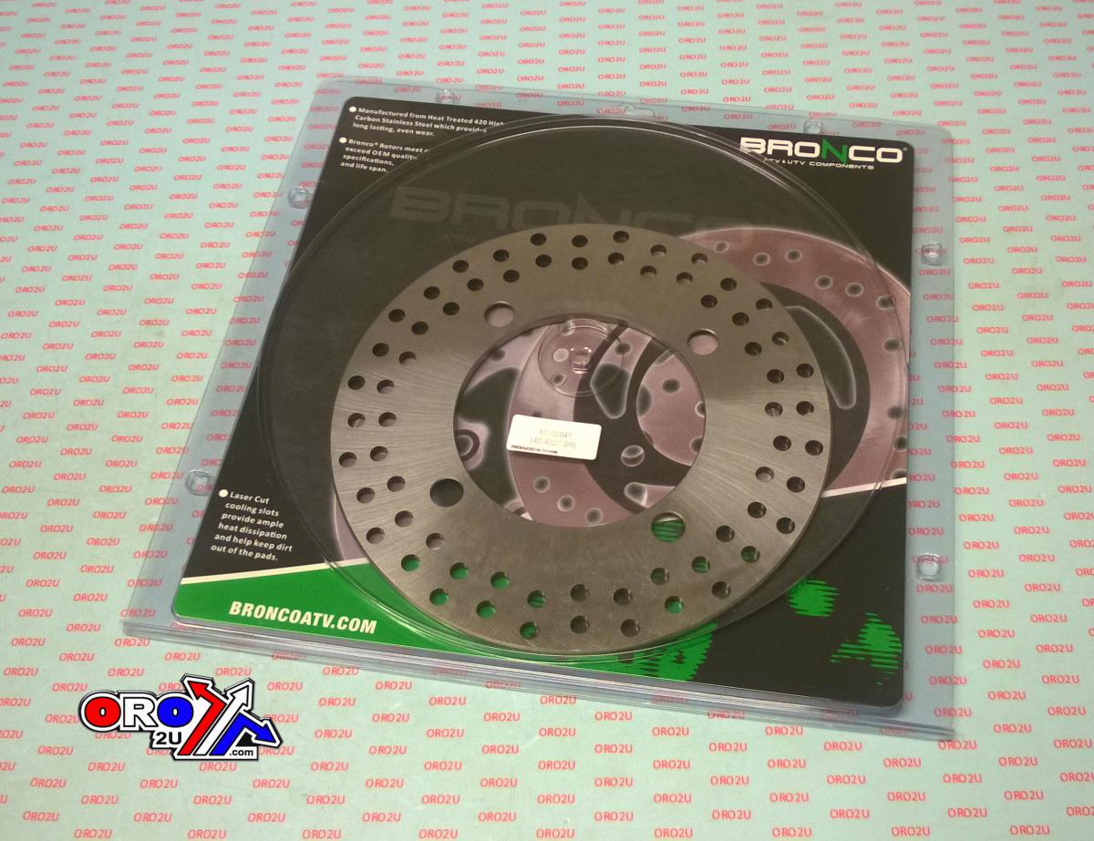 DISC BRAKE ROTOR POLARIS UTV, BRONCO AT-05947 AT-05966 FRONT / REAR, MD6408D, 5263266 18-0092