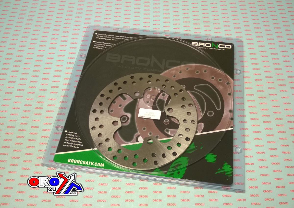 DISC BRAKE ROTOR FRONT KRF750, BRONCO AT-05935 KAWASAKI UTV, MD6325D,	41080-0586