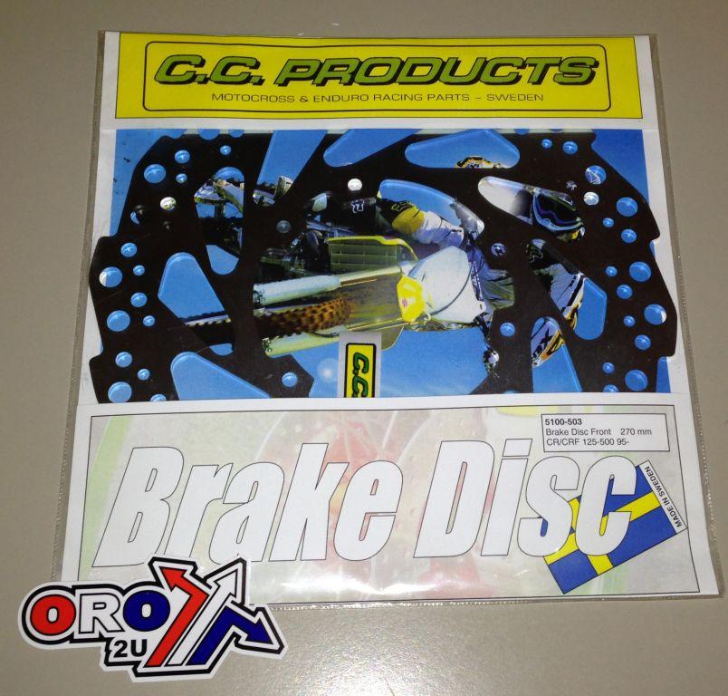 270 DISC FRONT 95-13 CR CRF, CrossCenter 5100-503 OVERSIZE