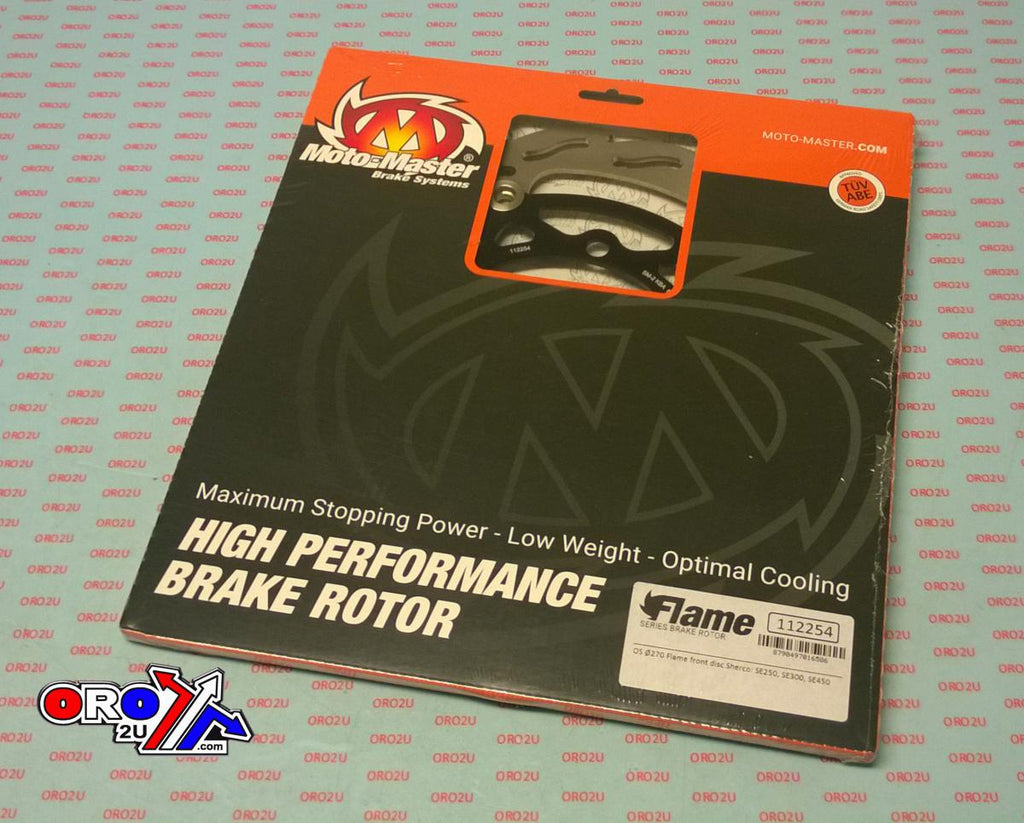 270 DISC FRONT SHERCO 14-18, MOTO-MASTER 112254, NEED ADAPTOR 211080