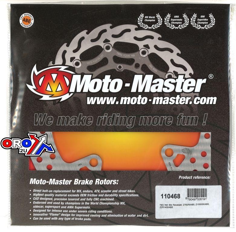 DISC BRAKE REAR Z750 Z1000, MOTO-MASTER 110468 KAWASAKI