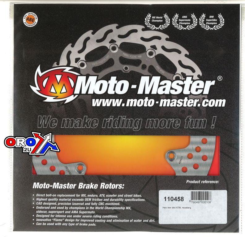 DISC BRAKE REAR KTM620/640, MOTO-MASTER 110458 DUKE