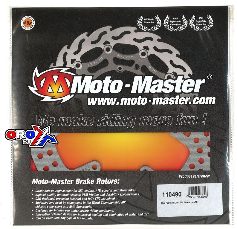 DISC BRAKE REAR KTM 990, MOTO-MASTER 110490 DAKAR