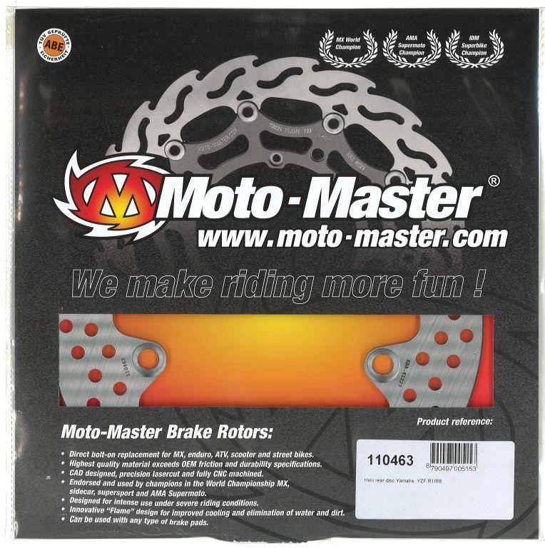 DISC BRAKE REAR YAM YZF R1 R6, MOTO-MASTER 110463 ROAD
