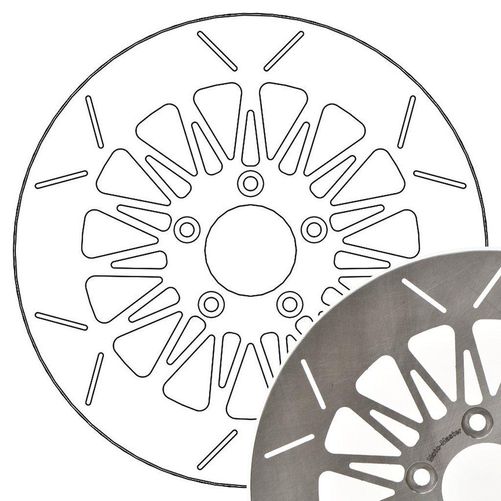 DISC BRAKE REAR HARLEY RIALTO, MOTO-MASTER ,110635, ROAD, MC